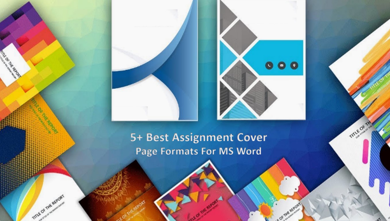 assignment cover page download free